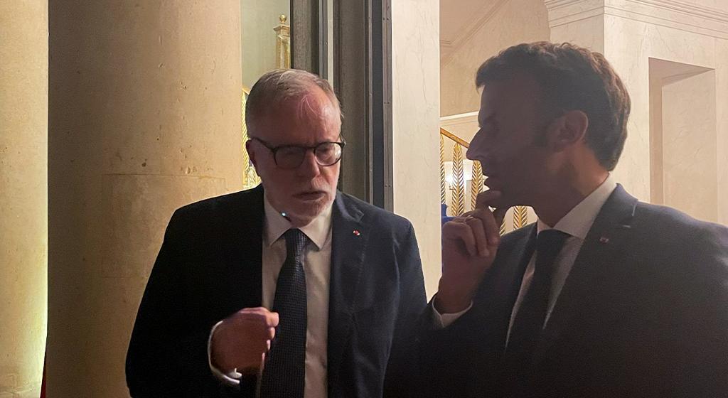 President Macron ontmoet Sant’Egidio
