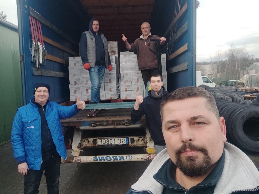 Humanitaire missie naar Oekraïne