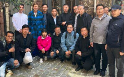 5 mei 2024 – Bezoek delegatie priesters uit China