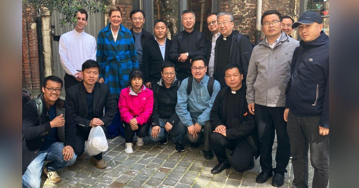 5 mei 2024 - Bezoek delegatie priesters uit China