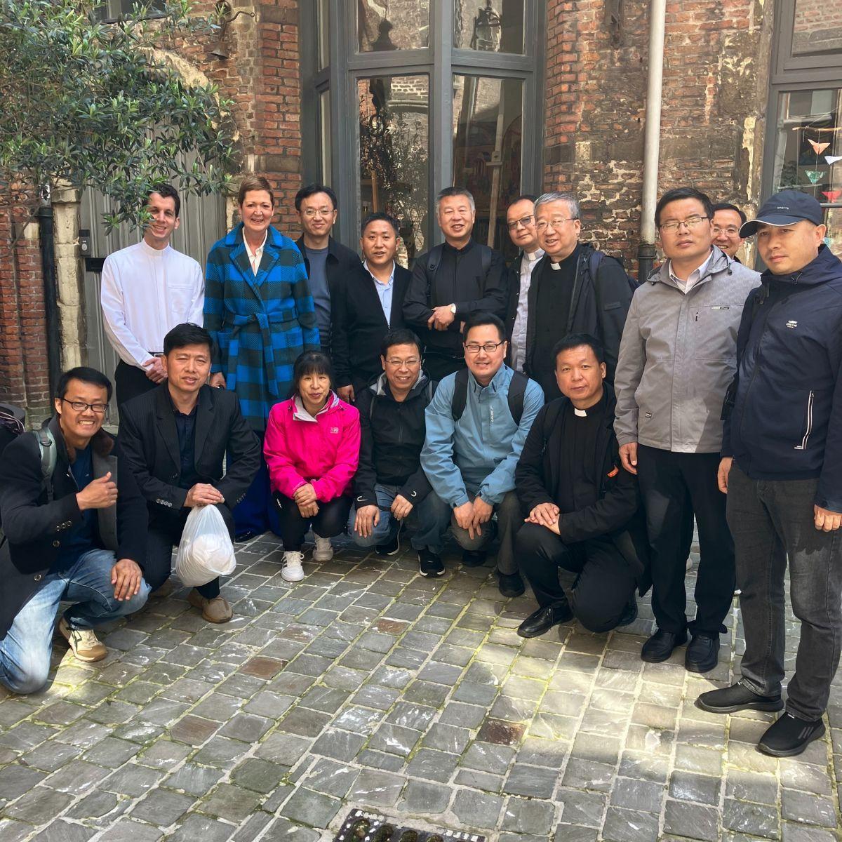 5 mei 2024 - Bezoek delegatie priesters uit China