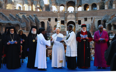 Cérémonie de clôture de la Rencontre « Oser la paix » avec le pape Léon XIV