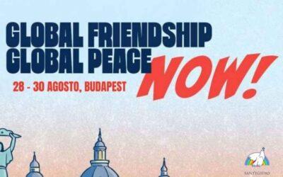 “Global Friendship, Global Peace Now!”.